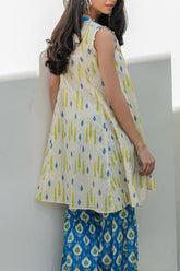 Zellbury Unstitched 2 Piece Digital Printed & Emb Lawn Vol-03 Collection'2024-WU-186